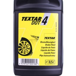 泰明頓Textar DOT4全進口剎車油 專業潤滑，安全守護的500ml之選
